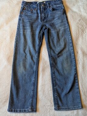 Levi's Kids Classic Straight 514 Jeans in Medium Blue Denim